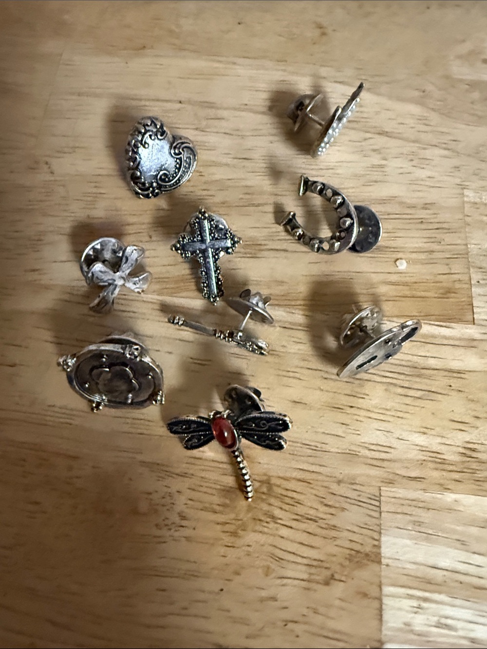 Set of 9 Free People fashion pins